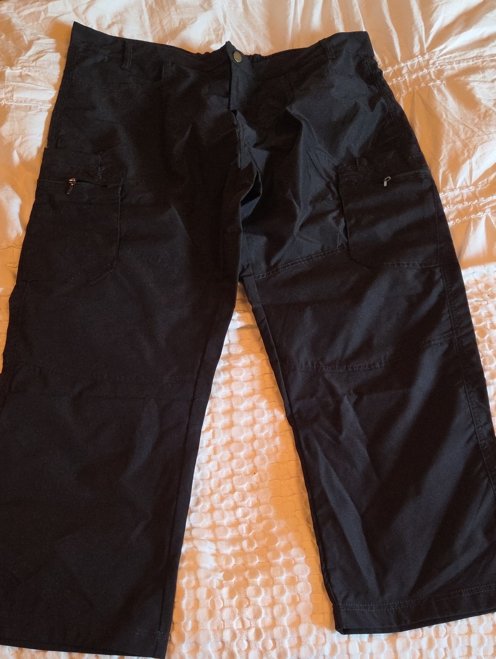 Men's Black Utility Cargo Pants